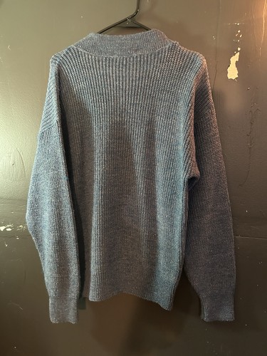 Vintage LL Bean Herren High Trek Garn Pullover Größe Large rot Fischer 90er USA - Bild 3 von 3