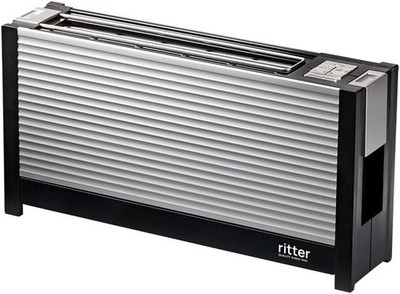 ritter Volcano 3 2 slice aluminum 950W 220 240V 385mm 90mm 630.010