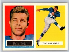 1994 Topps Archives 1957 #59 Kyle Rote Gold