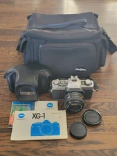 Minolta XG 1 35mm Camera w/ MD 50mm f/1.2 Lens - UNTESTED - READ - SEE PICTURES 