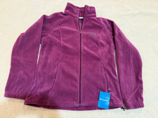 Columbia Benton Springs Full Zip Jacket NWT Womens L