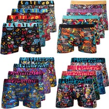 Pesail Kinder Boxershorts Jungen Unterhose Un...