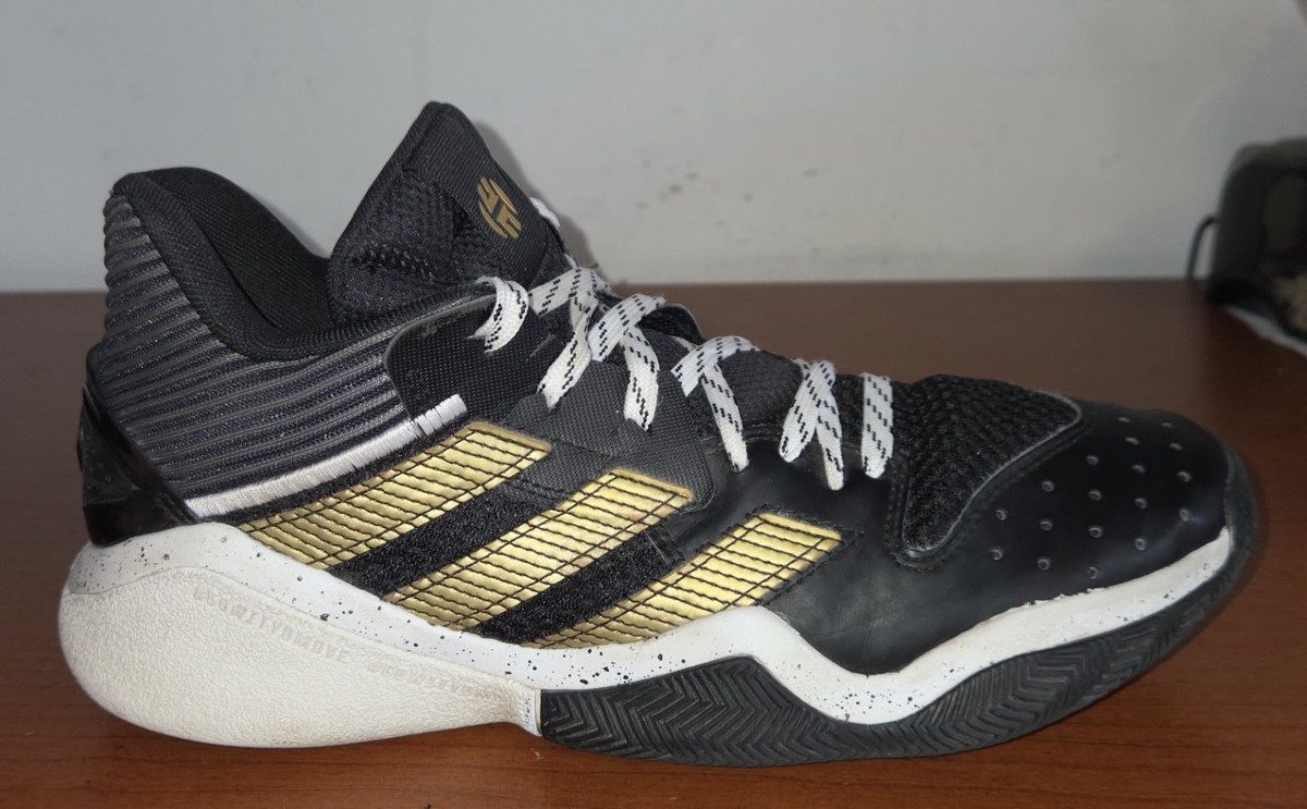 harden stepback harden shoes gold