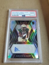 2023 PANINI SELECT DRAFT PICKS X-FACTOR SIGNATURES DEWAYNE MCBRIDE PSA 10