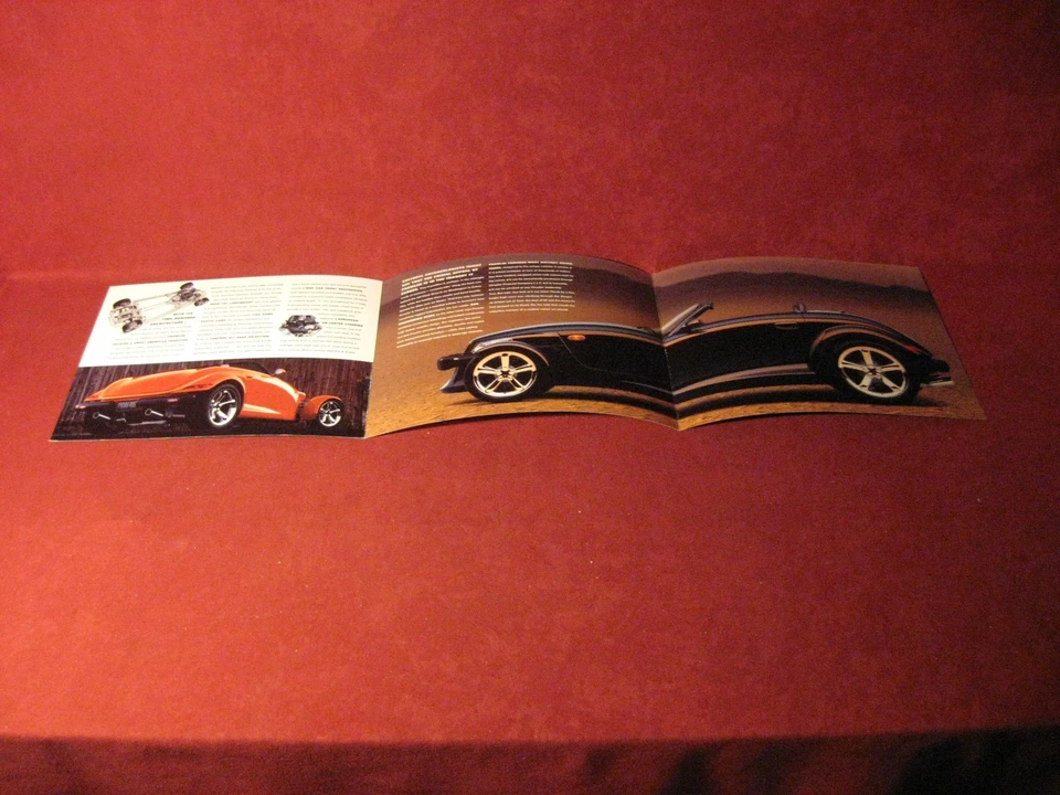 Chrysler Plymouth Prowler 2000 folleto de ventas catálogo original antiguo Foto 3 de 4
