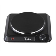 Ardes ARFOEL04 Fornello elettrico in acciaio 1500 W Colore Nero