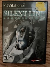PlayStation 2 Silent Line Armored Core 2003 Disc with Manual in box