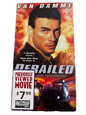 Van Damme - Derailed VHS (2002) NEW SEALED
