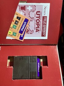 Sears Super Video Arcade Intellivision Game Utopia CIB Top & Bottom Intact VGC