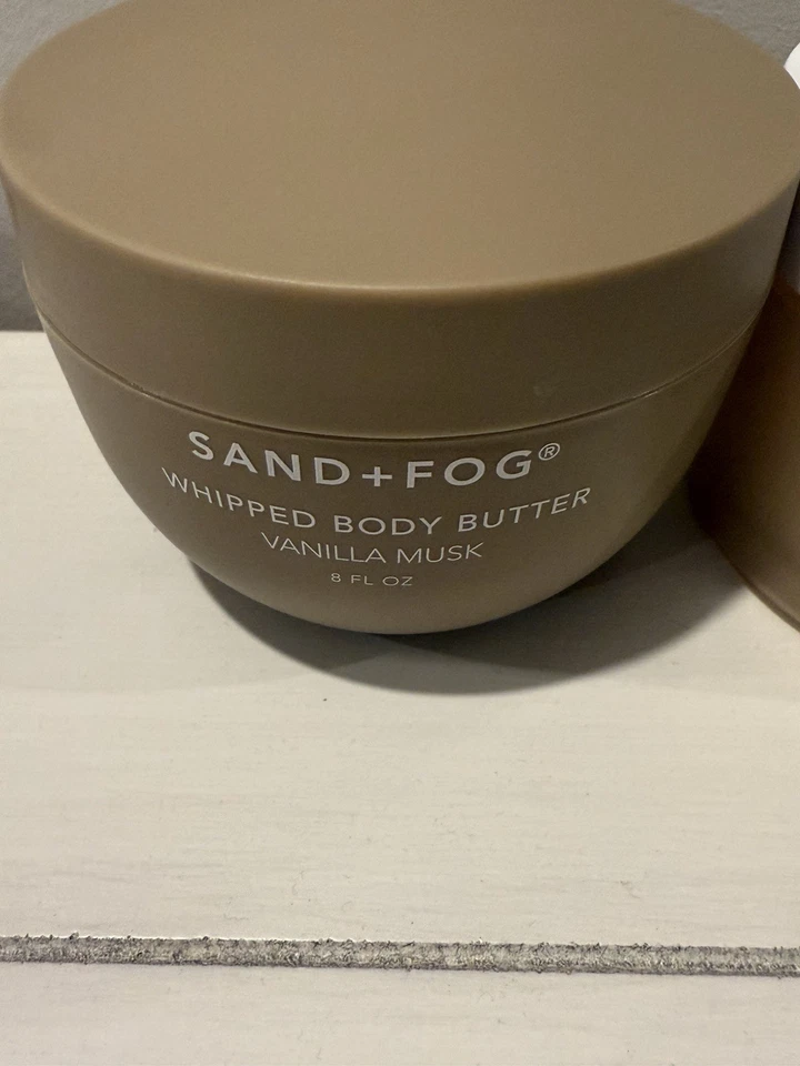 NEW Sand + Fog Vanilla Musk Body Butter And Body Scrub Set - Image 2 of 4