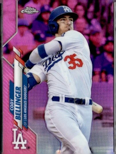 Cody Bellinger 2020 Topps Chrome Cody Bellinger #77 Refractor