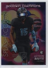 2023 Goodwin Champions Platinum Splash of Color Cosmic 34/199 Kayshon Boutte 6o3
