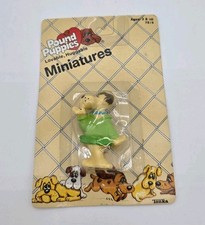 Vintage 1985 Pound Puppies Bright Eyes PVC Figure Tonka Dog Sealed