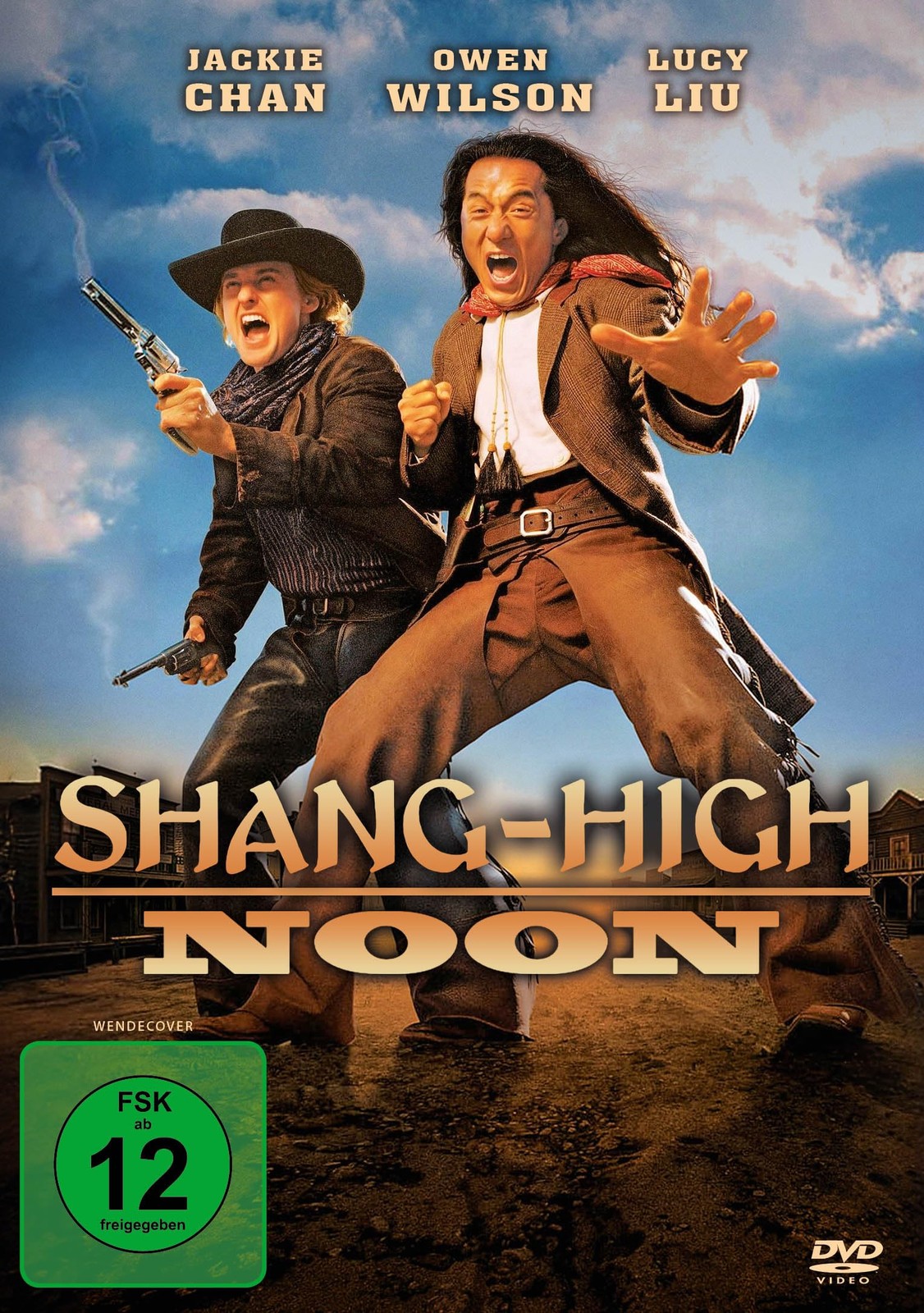 Shang-High Noon (Shanghai Noon) (DVD) Owen Wilson Jackie Chan Tom Dey