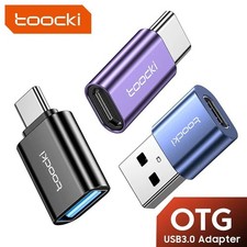 Toocki USB 3.0 to Type C Adapter USB-C Male to USB-A Female OTG