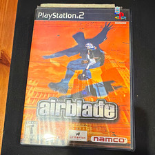 AirBlade PS2 Complete Case Manual Multiplayer