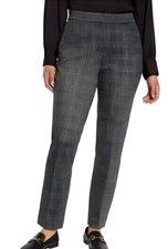 New Banana Republic Women's Ponte Stretch Pant Size 6 Multi Plaid