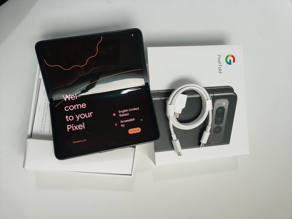 Buy Google Pixel Fold 5G - 512 GB - Obsidian (Unlocked) online | eBay