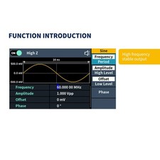 ¦Arbitrary Waveform Generator 1μHz To 30MHz Range 1uHz Resolution Single Signal