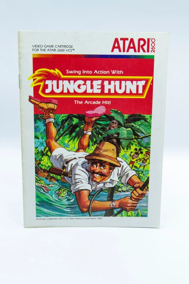 Jungle Hunt Atari 2600 | Cartridge & Manual Only | Tested & Working - Image 3 of 3
