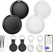 Air Tracker Tags 4 Pack, Bluetooth Smart Tag for Item Finder, Compatible iPhone