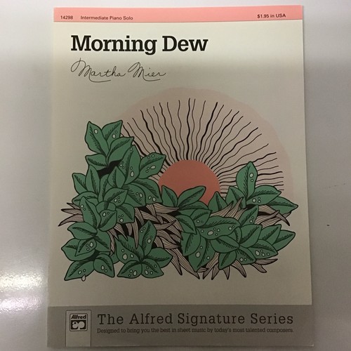 Partituras para piano intermedias Morning Dew de Martha Mier - Imagen 1 de 4
