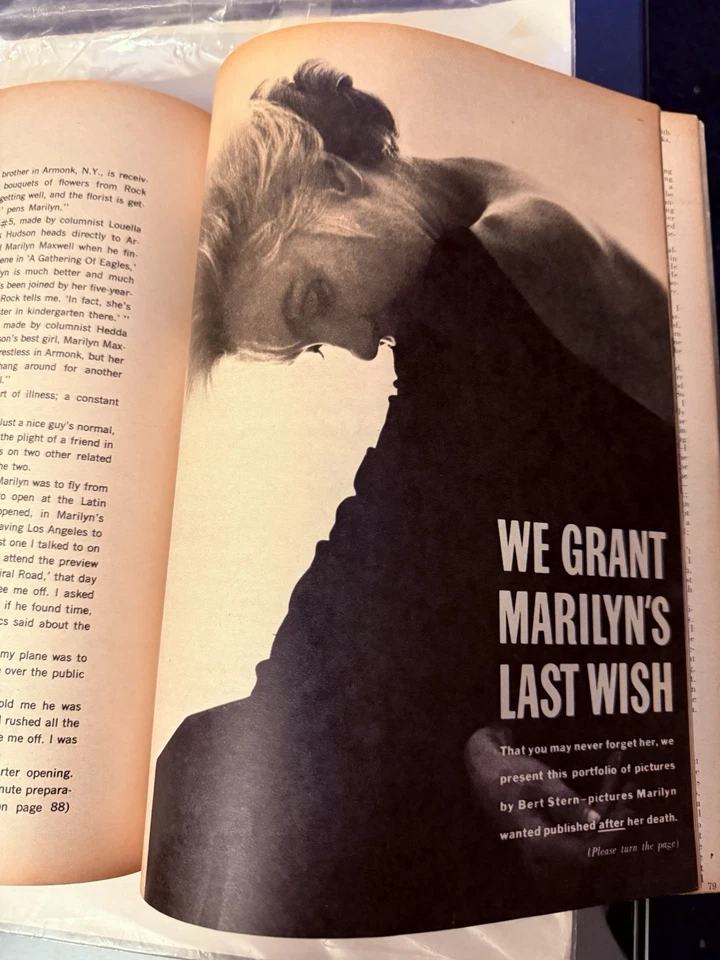 PHOTOPLAY MAGAZINE FEB. 1963 MARILYN MONROE COVER + ARTICLE, ELVIS PRESLEY — 第 2/2 张图片