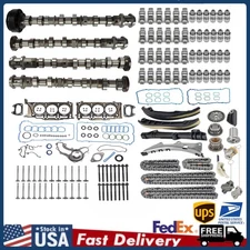 Camshafts Rocker Arms Lifters Kit For 2011-16 Chrysler Jeep Dodge Pentastar 3.6L