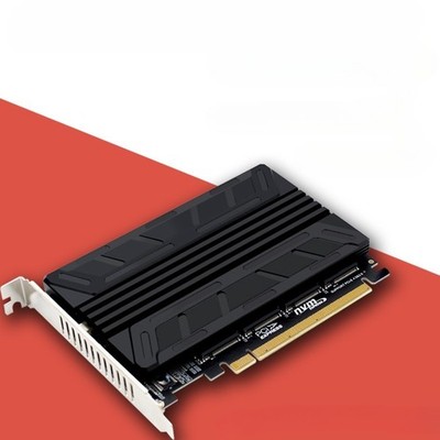 NVME M.2 MKEY SSD RAID PCIEX16 array expansion adapter main board PCIE