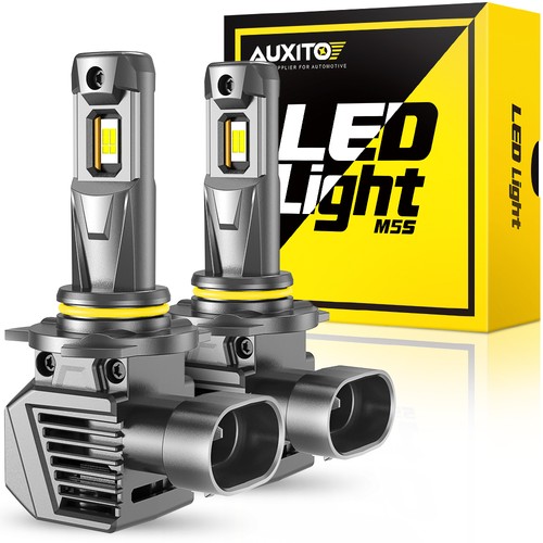 9012 LED Headlight Bulb Kit High Low Beam 50000LM Super Bright 6000K White 2-10x - Picture 15 of 25