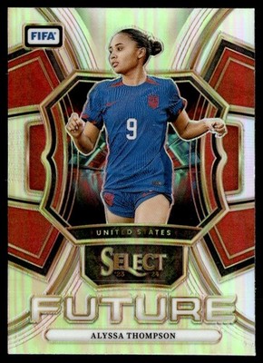 2023 Panini Select FIFA Future Silver Alyssa Thompson #24 J