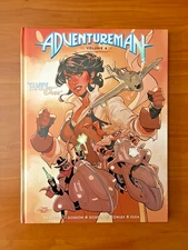 Adventureman vol 4 Family Tree HC Brand New Signed By Letterer