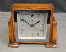 *Read* Goblin British Made Mantel Clock Vintage Wooden Frame