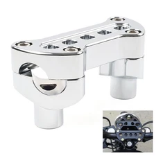 Fits Harley Sportster Softail Dyna Road King 1 Handlebar Riser Top Clamp Mount