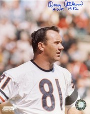 Doug Atkins signed 8x10 photo Chicago Bears autograph HOF 1982 inscription