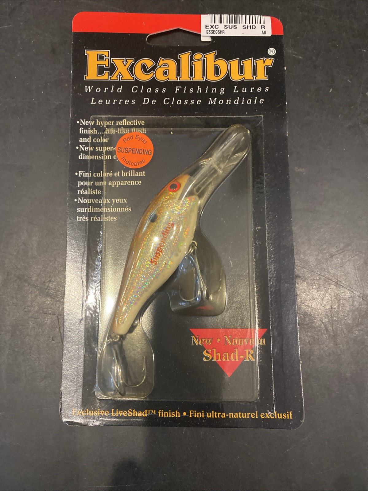 excalibur world class fishing lures Heddon Bill Dance Spit'N Image My Bait Shop, LLC Excalibur Ghost Minnow My