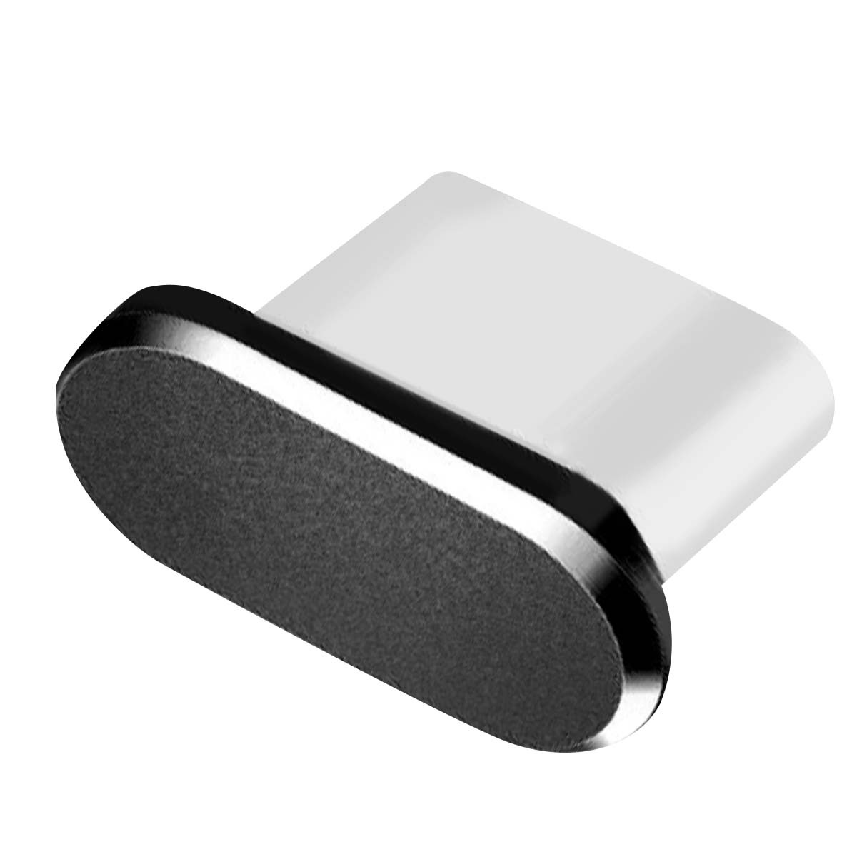 Prise poussière USB-C Avizar blanc capuchon silicone universel anti-particule