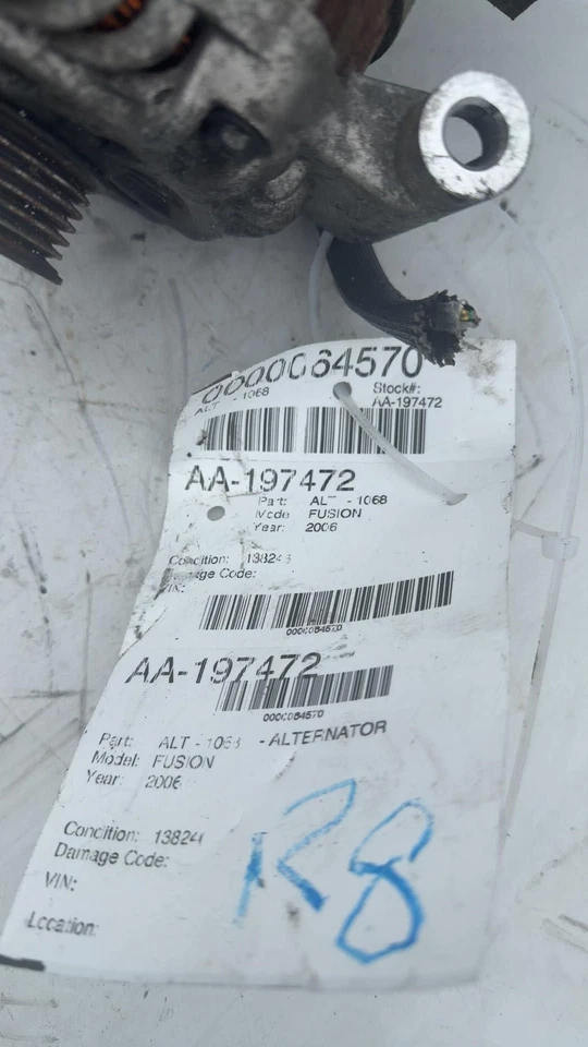 2006 2007 2008 2009 Ford FORD FUSION Alternator - Image 2 of 4