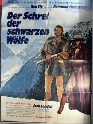 Der Schrei der schwarzen Wölfe - Ron Ely - Filmposter A1 84x60cm gefaltet (3)