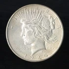 US Coin 1925 Peace Silver Dollar BU NO RESERVE!