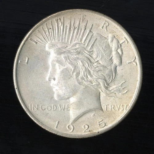 US Coin 1925 Peace Silver Dollar BU NO RESERVE!
