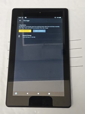 Amazon M8S26G Kindle Fire 7 9th Gen 16 GB Bluetooth 7 in Tablet