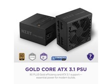 NZXT PA7G3BBUS Gold Core 750W ATX 3.1 Fully Modular Power Supply