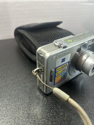 Sony Cyber-shot DSC-W50 6.0MP Digital Camera - Silver for sale