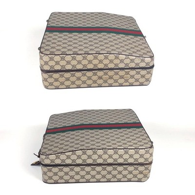 GUCCI Typewriter Case with Olivetti Lettera 35 Vintage US TAX