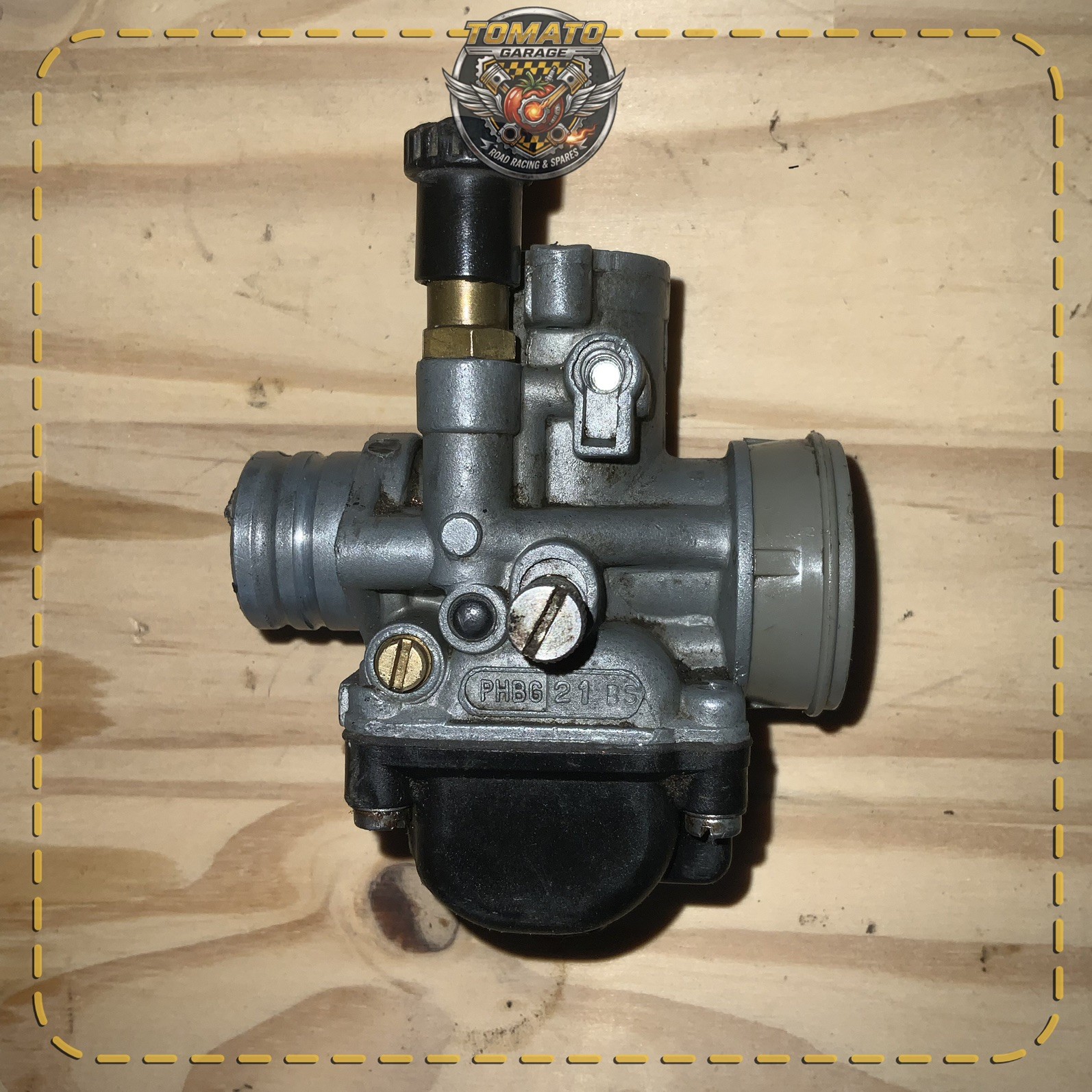 Carburatore Dellorto PHBG 21 DS 2t Aria Manuale Originale. No miscelatore