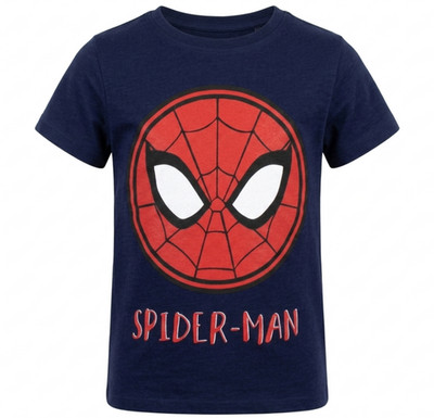 SPIDERMAN 116 T- SHIRT BLAU MARVEL SPIDER-MAN KURZARM KURZARMSHIRT COMIC HERO