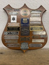 Twenty Six Antique Telephone Company Tags From 1890s-1910 RARE