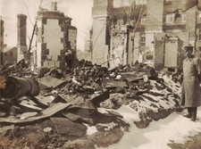 Antique 1915 WW1 World War I German Photograph Leipziger Presse-Buro 7" x 9.25"