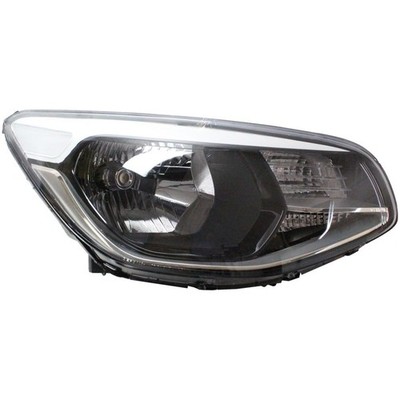 Halogen Scheinwerfer Frontscheinwerfer rechts H4 schwarz für KIA Soul II